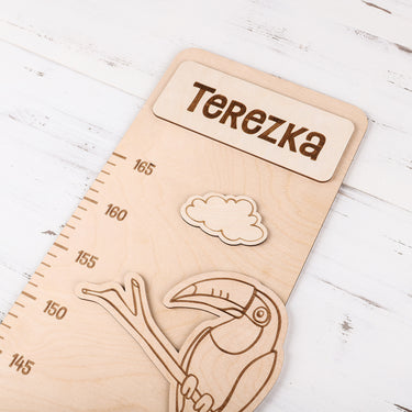 Metro da parete per bambini - zoo