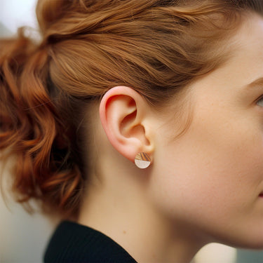 Orecchini in legno HOORAY Caoba