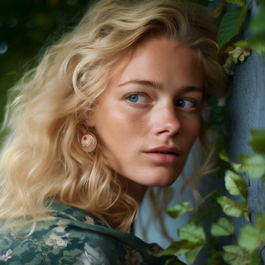 Orecchini in legno HOORAY Cime