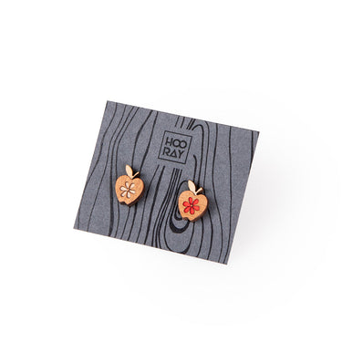 Orecchini in legno HOORAY Cidro