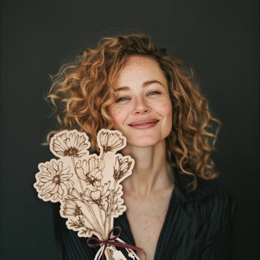 Bouquet in legno Bellis