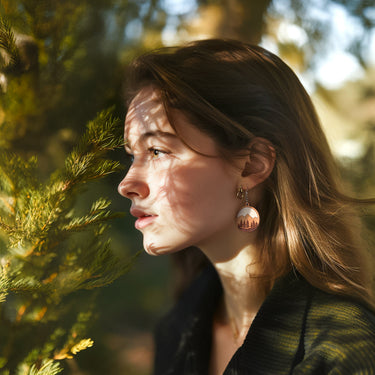 Orecchini in legno HOORAY Foresta