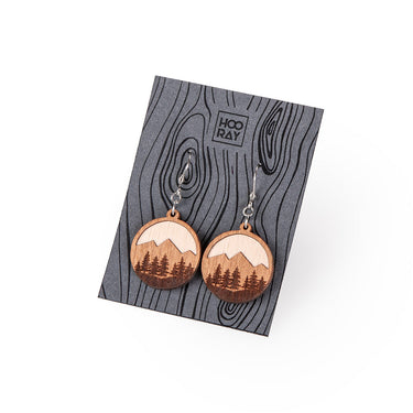 Orecchini in legno HOORAY Foresta