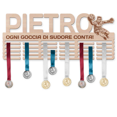 Porta medaglie – Calcio, uomo, portiere