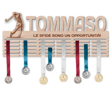 Porta medaglie – Golf, uomo