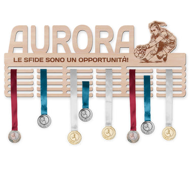 Porta medaglie – Pallamano, donna, portiera