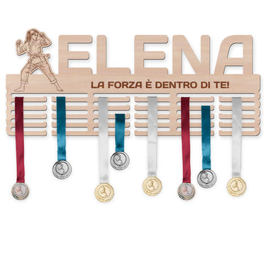Porta medaglie – Karate, donna