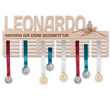 Porta medaglie -  Canottaggio, uomo