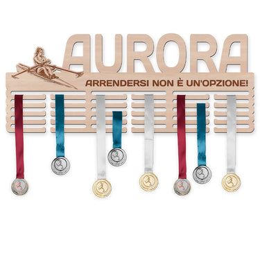 Porta medaglie – Canottaggio, donna