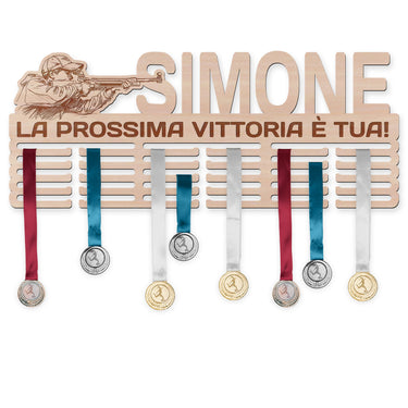 Porta medaglie – Tiro, uomo