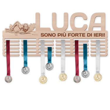 Porta medaglie - Nuoto, uomo