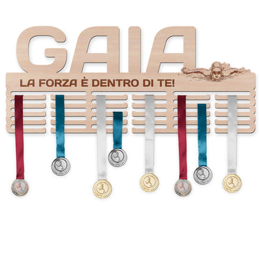 Porta medaglie - Nuoto, donna