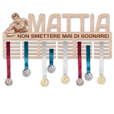 Porta medaglie - Tennis tavolo, uomo