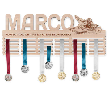 Porta medaglie – Slalom fluviale, uomo