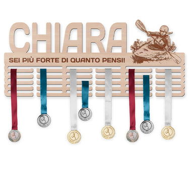 Porta medaglie – Slalom fluviale, donna