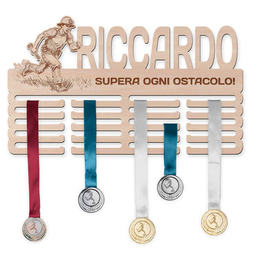 Porta medaglie – Sport dei pompieri, uomo
