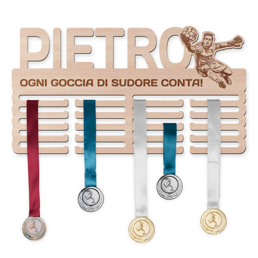 Porta medaglie – Calcio, uomo, portiere
