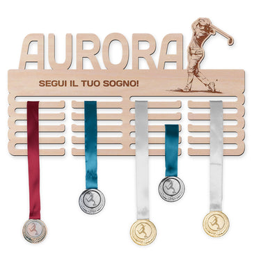 Porta medaglie – Golf, donna