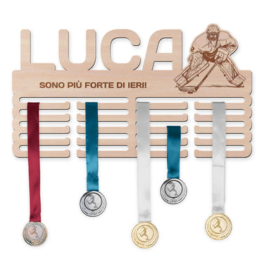 Porta medaglie - Hockey su ghiaccio, portiere