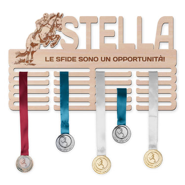 Porta medaglie – Salto ostacoli, donna