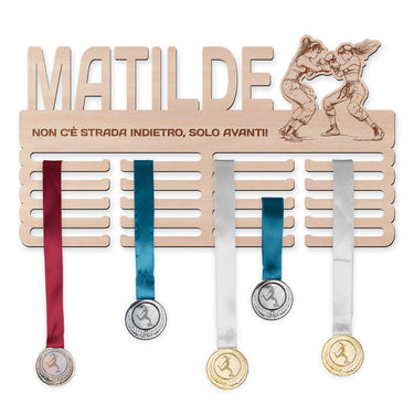 Porta medaglie – Kickboxing, donna