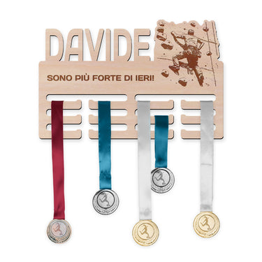 Porta medaglie - Bouldering, uomo