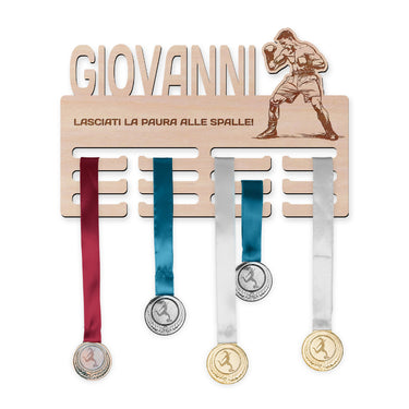 Porta medaglie - Box, uomo