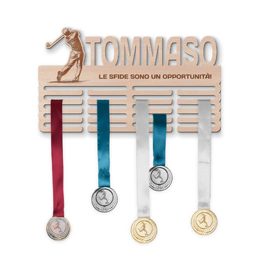 Porta medaglie – Golf, uomo