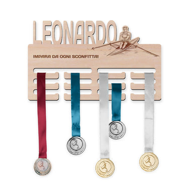 Porta medaglie -  Canottaggio, uomo