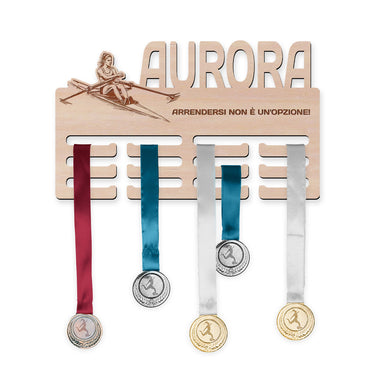 Porta medaglie – Canottaggio, donna
