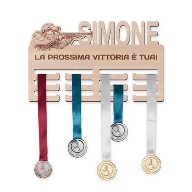 Porta medaglie – Tiro, uomo