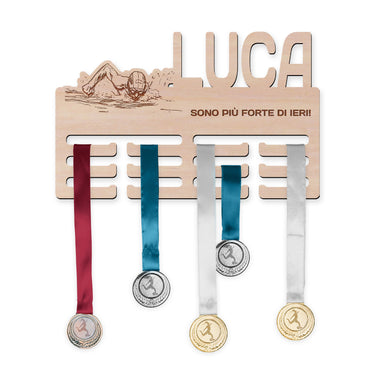 Porta medaglie - Nuoto, uomo