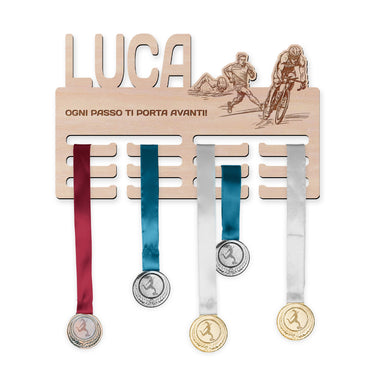 Porta medaglie – Triathlon, uomo