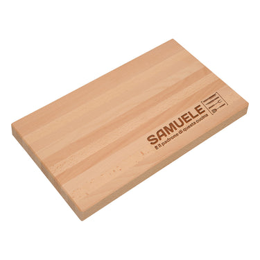 Tagliere regalo in legno massiccio con incisione, Padrone della cucina 2