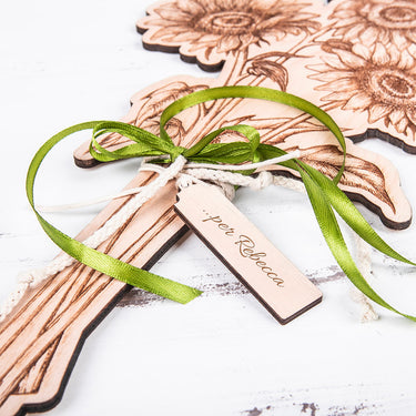 Bouquet in legno Girasole