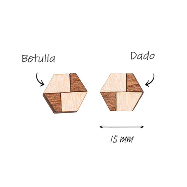 Orecchini in legno HOORAY Alamo