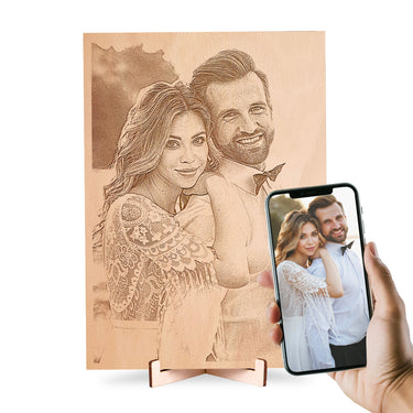 Foto su legno A5 (15 x 21 cm)