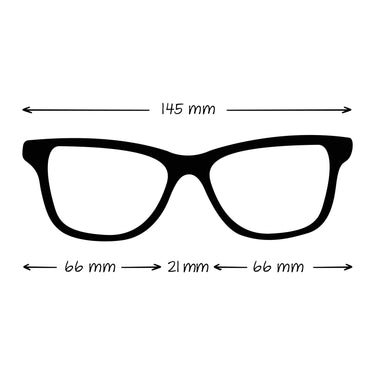 Occhiali da sole con asticelle in bambù - montatura nera con lenti blu