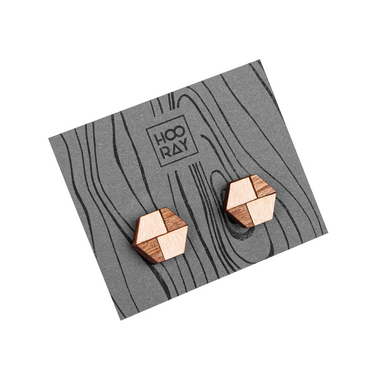 Orecchini in legno HOORAY Alamo